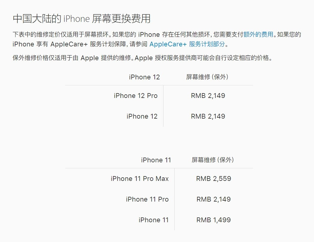 商城苹果手机维修分享iPhone 12/12 Pro 更换屏幕多少钱 